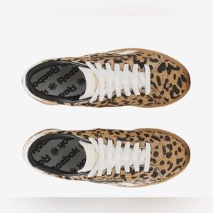 Reebok Club leopard sneakers